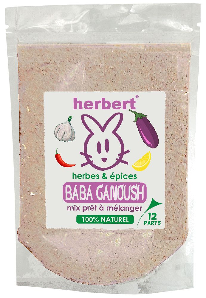 Sachet d'herbes et &eacute;pices pour Baba Ganoush